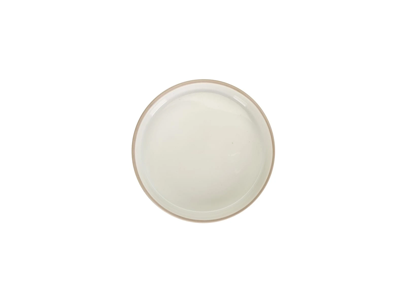 PORLAND ALMOND DOUBLE FACE DÜZ&DÜZ ÇİFT TARAFLI TABAK 16CM