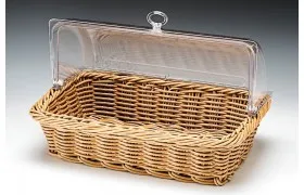 POLYCARBONAT KAPAKLI,SEPETLİ FANUS 56X36 CM 55*35* h 10 cm