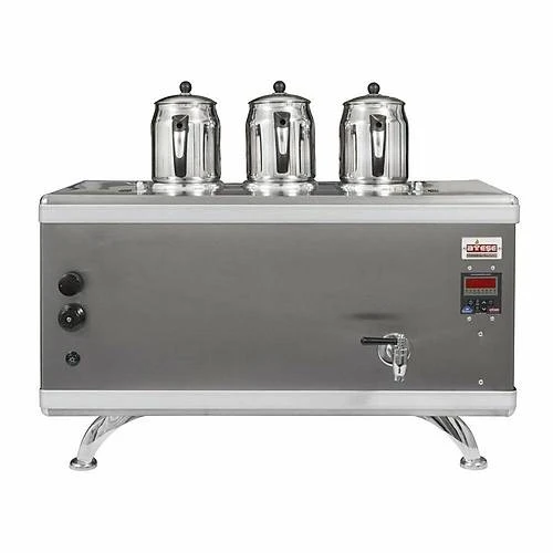 COMPACT TITANIUM GAZ/ELEKTRİK 3'LÜ İNOX ÇAY MAKİNESİ