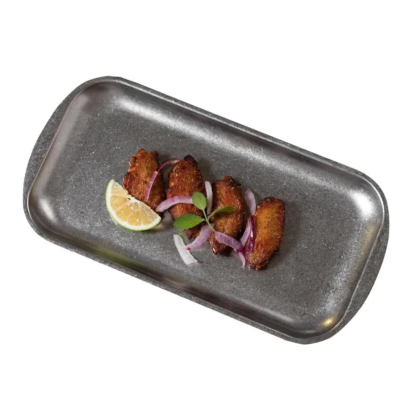 AÇIK BÜFE RETRO SUNUM TABAĞI (41x23x1,5 cm)