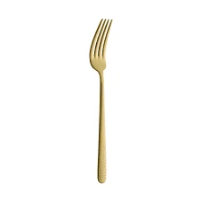 ILLUSİON MAT GOLD YEMEK ÇATALI