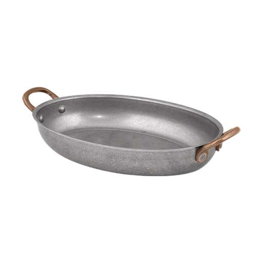 ANTİQUE ÇİFT KULPLU OVAL SUNUM 16.5 X 12.5 CM