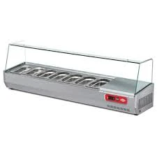 Set Üstü Saladbar Refrigerated Countertop Saladbar 1600x350x500