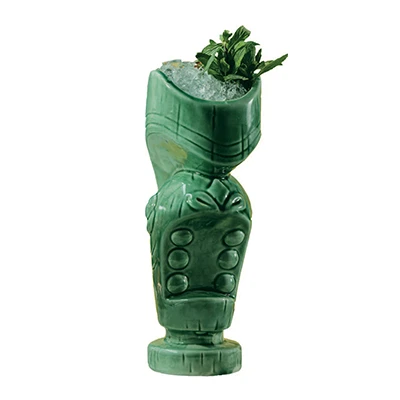 TİKİ BARDAK QH-2941 GREEN VASE