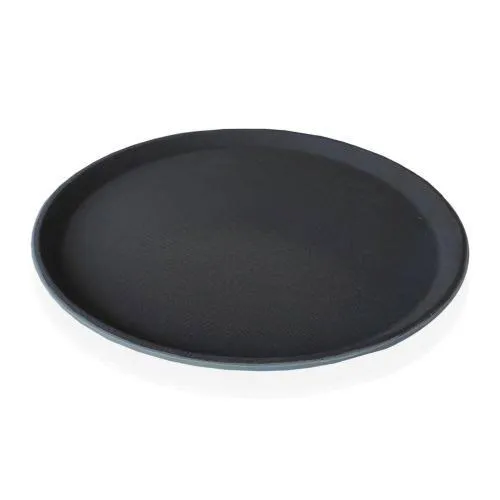 R40,5 CM KAUÇUK TEPSİ SİYAH
