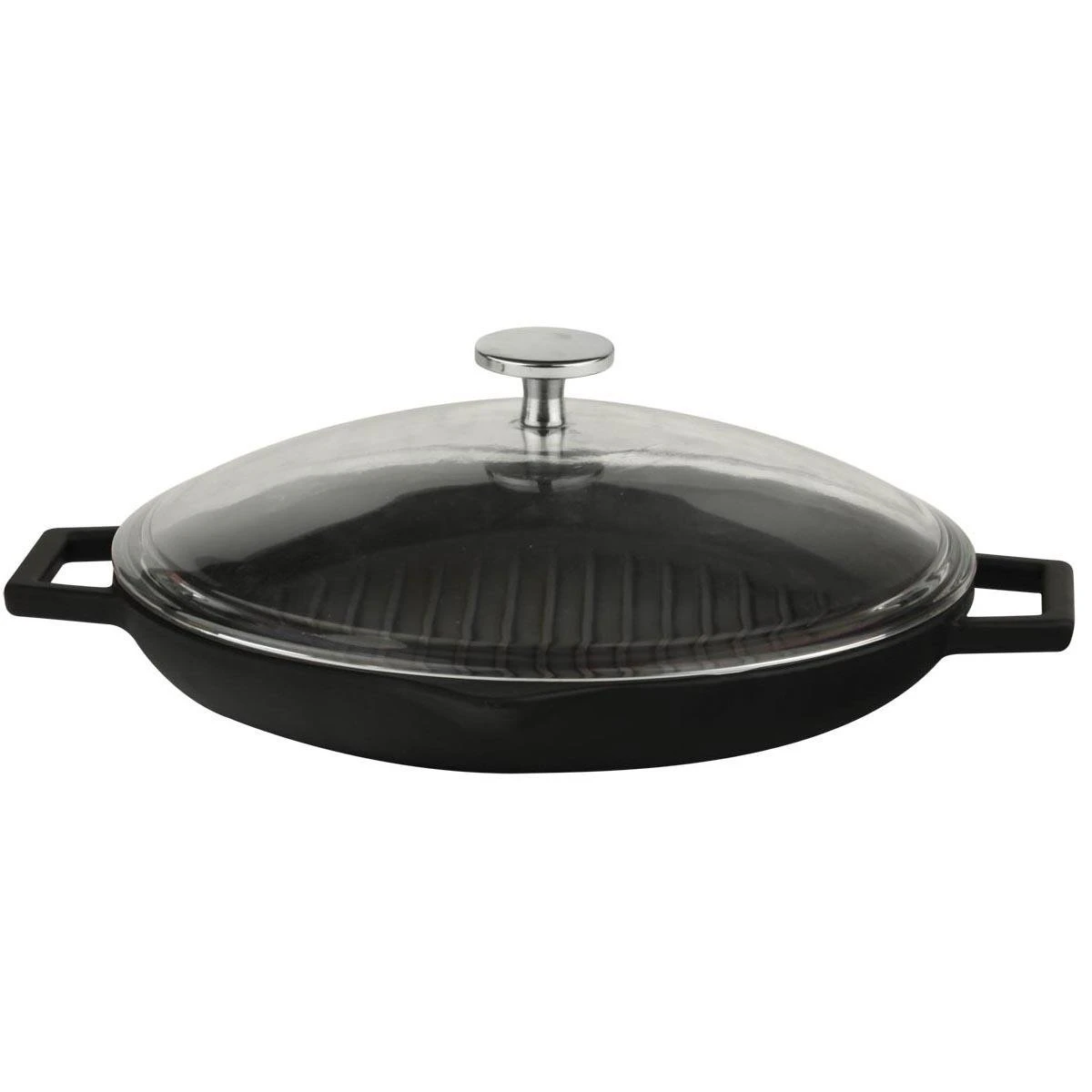 YUVARLAK IZGARA TAVA ÇAP 30 CM KNK