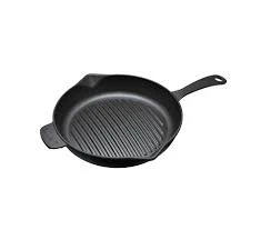 YUVARLAK SAPLI IZGARA TAVA ÇAP 28 CM
