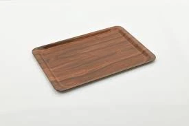 KRAFT TEPSİ (37*53 CM) EKO KAYMAZ CEVİZ MAT