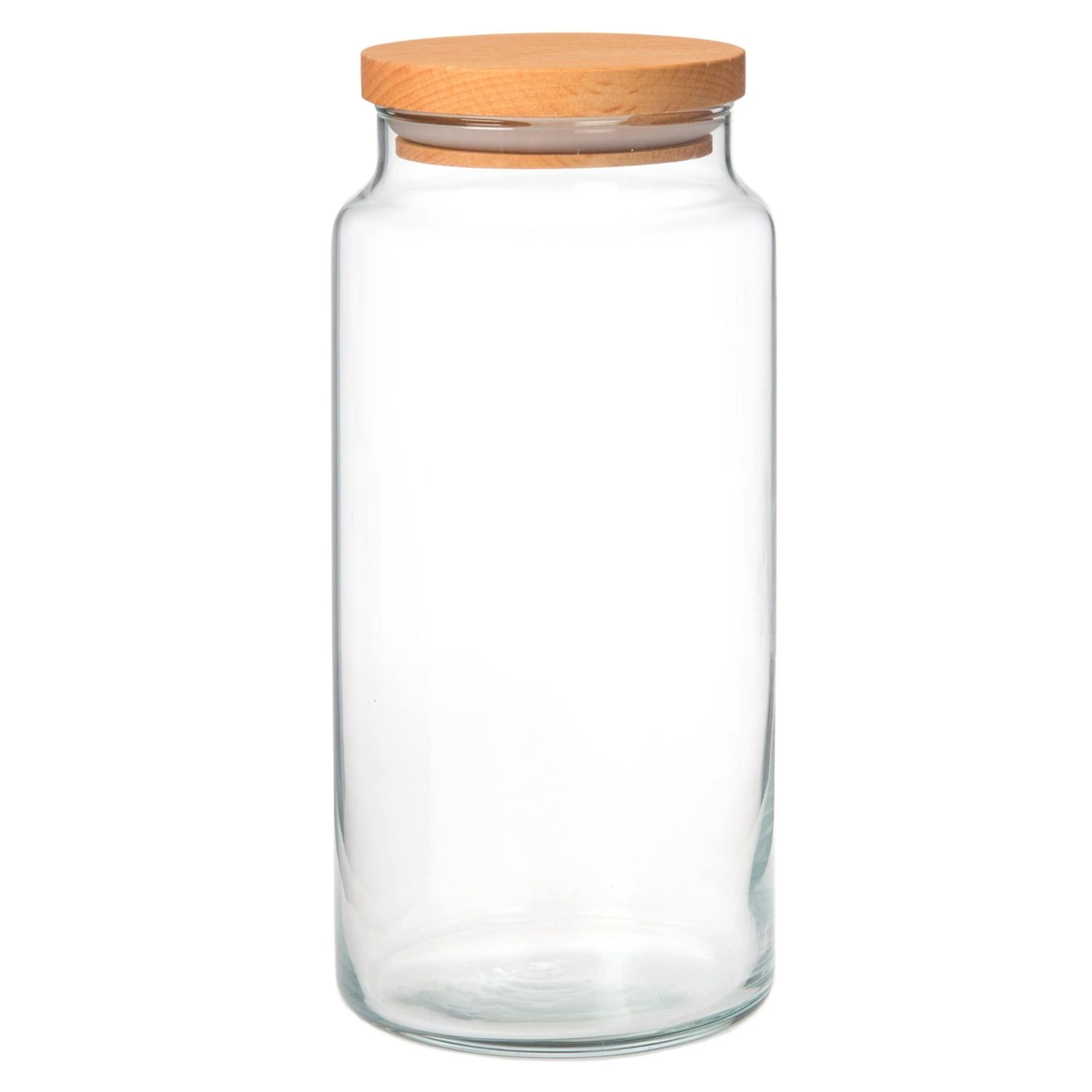 JARDENIA AHŞAP KPK CAM KAVANOZ (1100 CC) DK