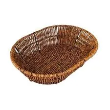 UN 50073 OVAL SEPET L-KOYU KAHVE