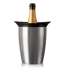 Vacu Vin Aktif Şampanya Soğutucu, Elegant Paslanmaz Çelik
