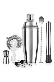 VOSCO 10 F BOSTON COCKTAIL SHAKER(PASLANMAZ ÇELİK KOKTEYL HAZIRLAMA SETİ)