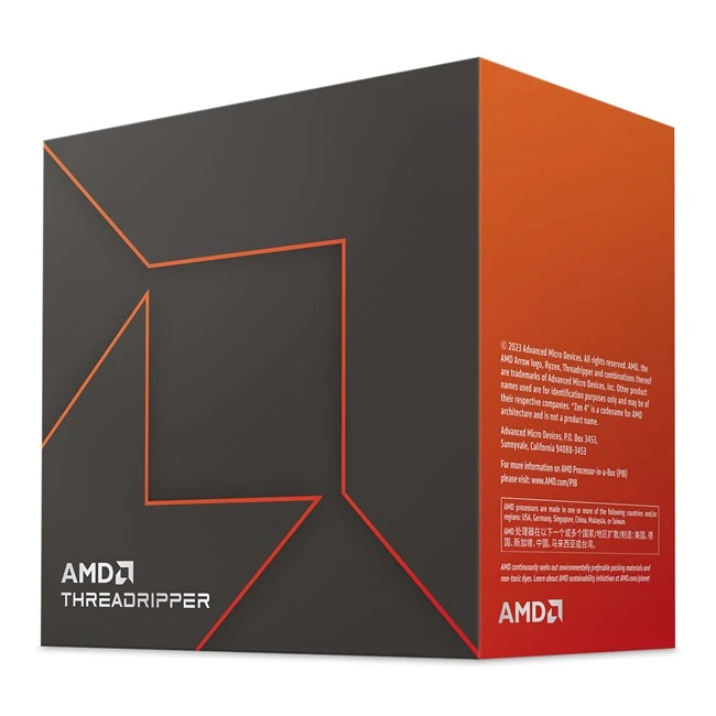 Amd Ryzen TR 7970X sTR5Pin 350W Fansız Box