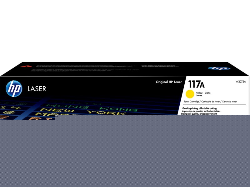 HP W2072A Sarı Toner No 117A