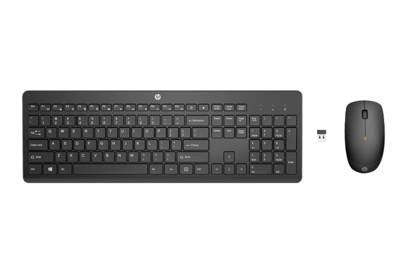 HP 235 Kablosuz Set Siyah (1Y4D0UT)