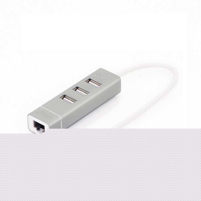 Digitus Type-C- 3xUSB 2.0 - Rj45 (10/100Mbps)