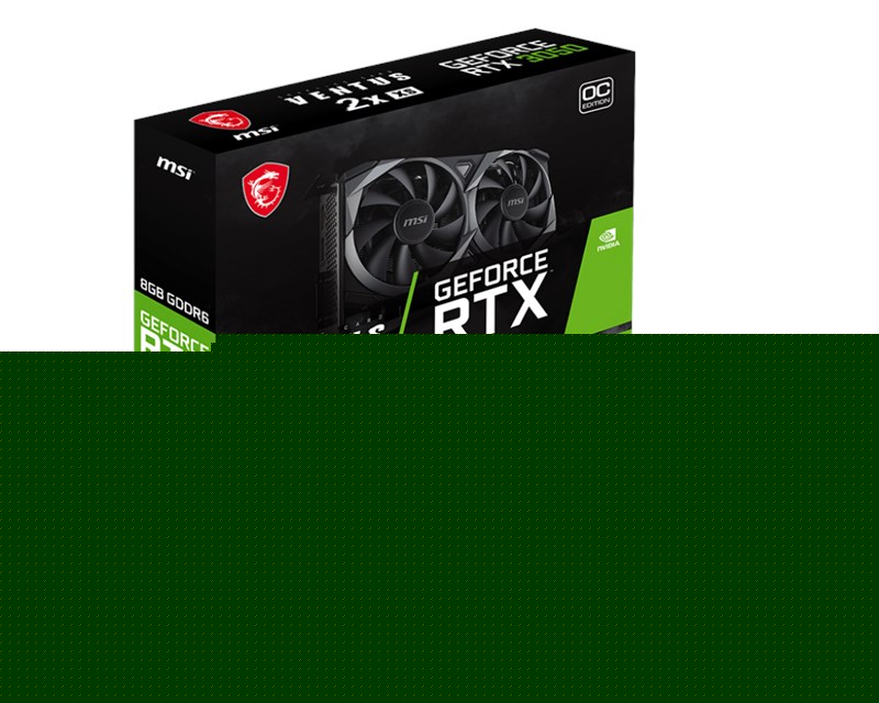 MSI GeForce RTX 3050 Ventus 2X XS 8G OC GDDR6 128B