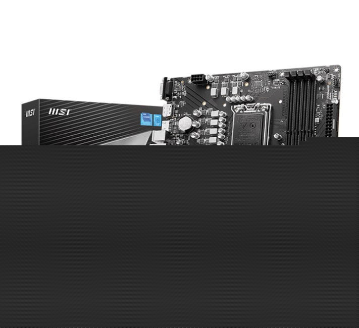 MSI Pro B760M-P D5 1700P Vga Hdmi Dp