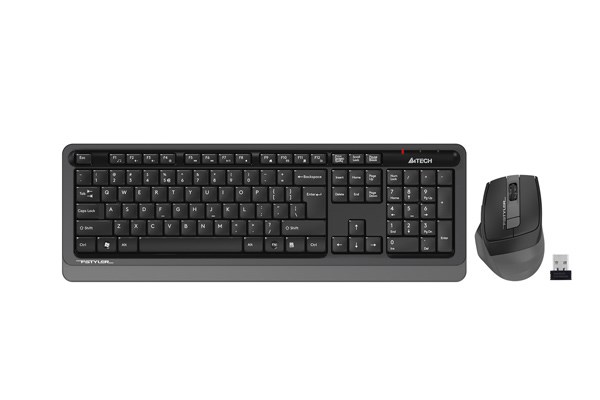 A4-Tech Kablosuz Set Gri (FG1035)