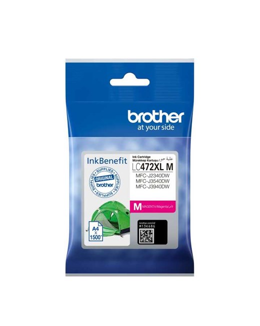 Brother LC472XLM Kırmızı Kartuş 3000 Sayfa