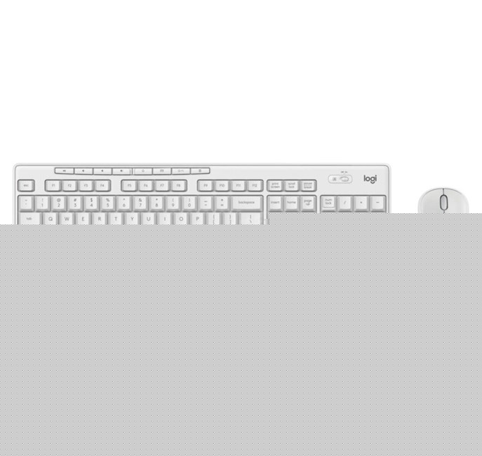 Logitech MK295 Kablosuz Set Beyaz (920-010089)