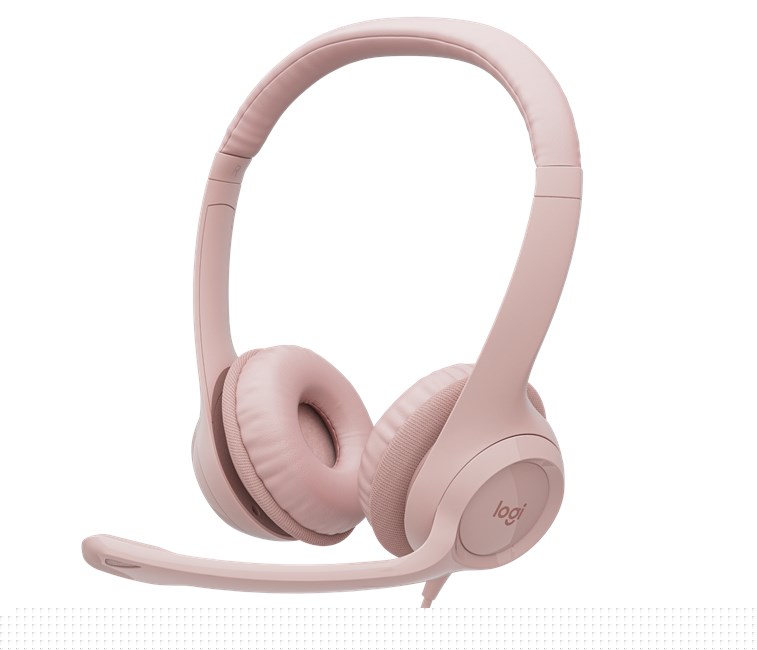 Logitech H390 Kablolu Kulaklık Pembe 981-001281