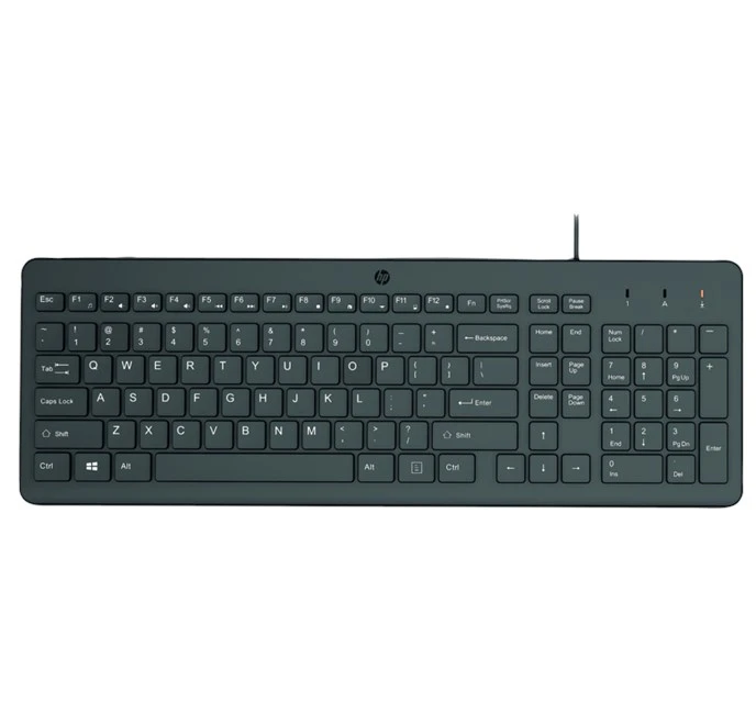 HP 150 Kablolu Klavye Siyah (664R5AA)