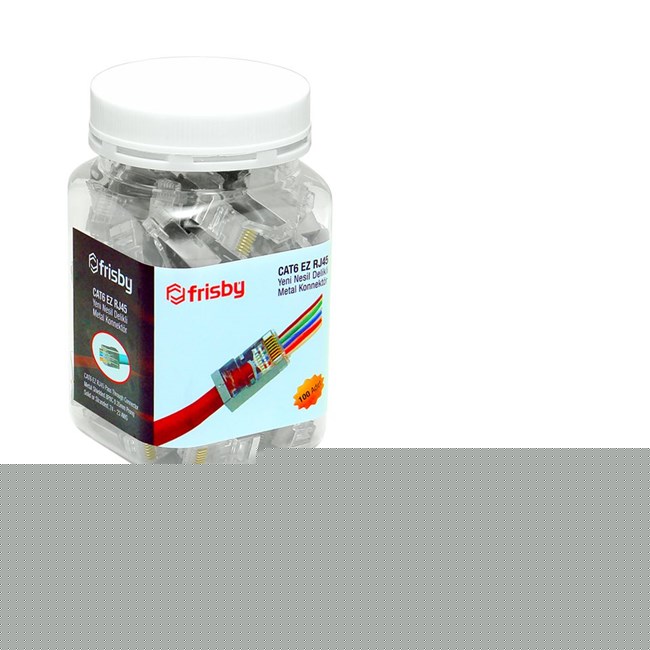 Frisby FNW-RJ4528N Cat6 Yeni Nesil 100lü Konnektör