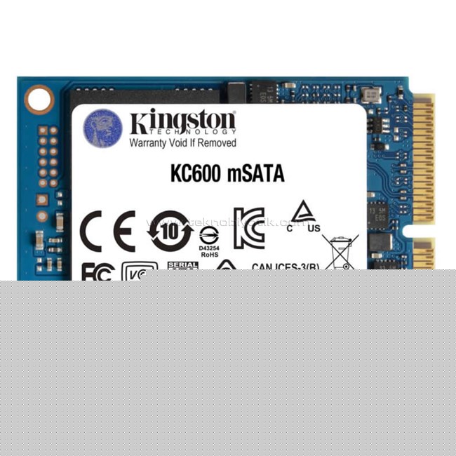 Kingston KC600 512GB mSATA SSD (550-500MB/s)