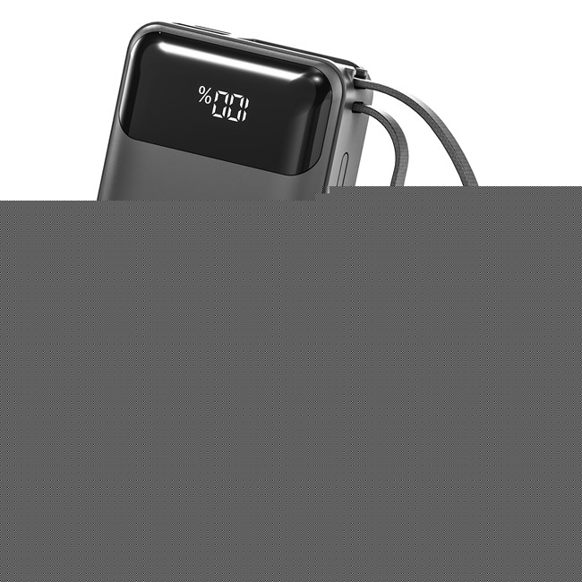 S-link Powerbank 10000mAh Type-C  Kablosuz Siyah