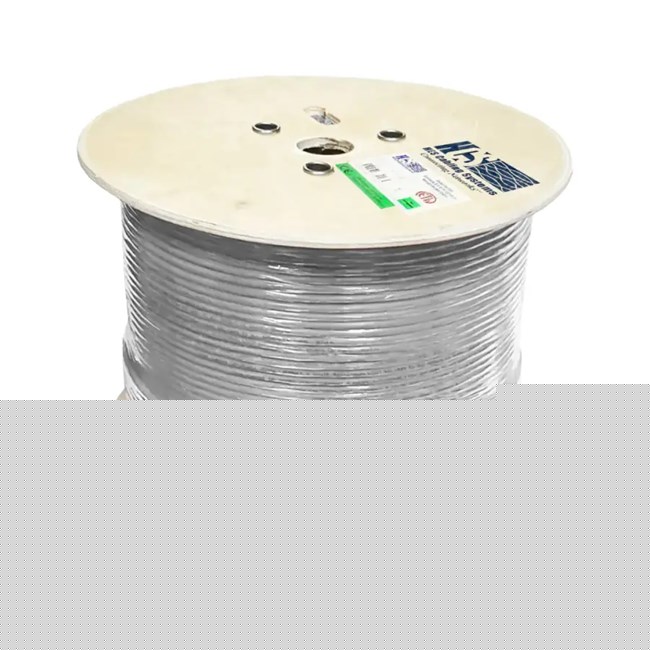 HCS Cat6A Gri U/FTP Makara Kablo LSOH (500m)