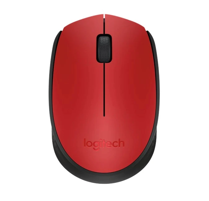 Logitech M171 Kablosuz Mouse Kırmızı 910-004641
