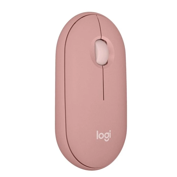 Logitech M350s Pebble 2 Bluetooth Mouse Pembe