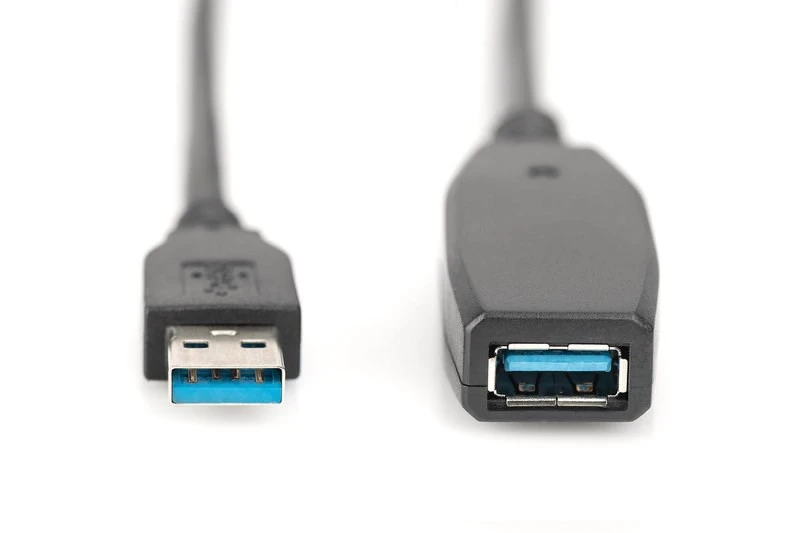 Digitus USB Uzatma Kablosu Siyah (20m)
