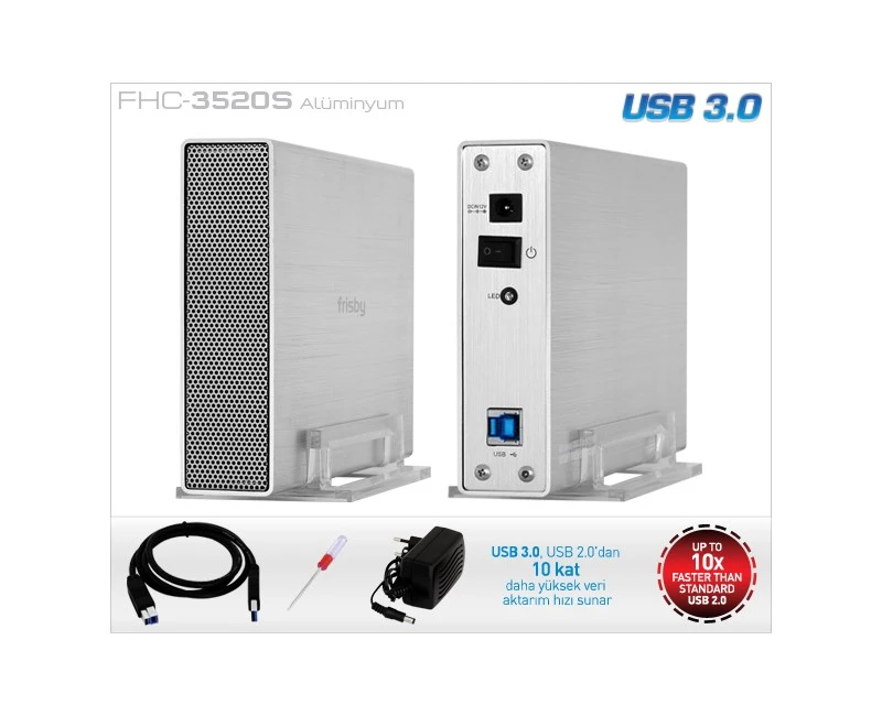 Frisby FHC-3520S 3.5'' SATA için Disk Kutusu