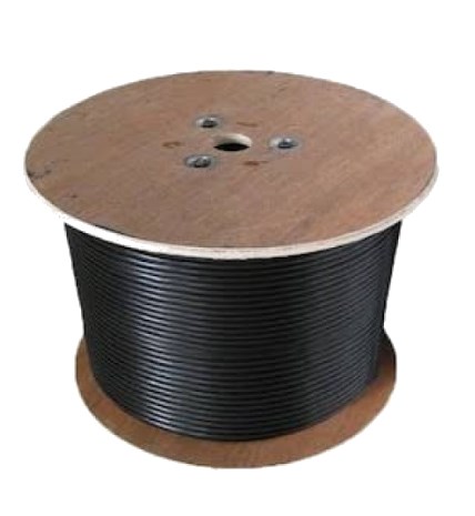 HCS  Cat6 Siyah U/UTP Outdoor Makara Kablo (500m)