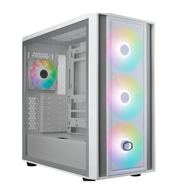 Cooler Master (MB 600) TG ARGB Beyaz (Psu yok)
