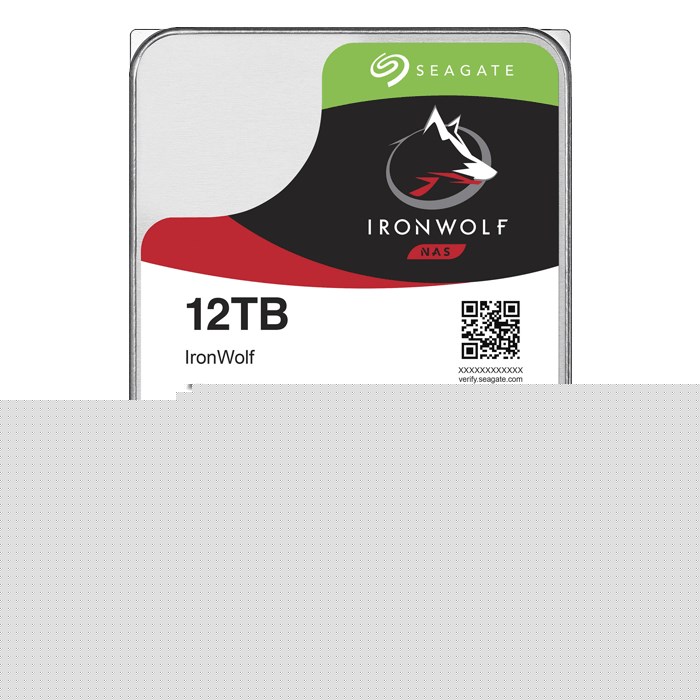 Seagate IronWolf 12TB 7200Rpm 256MB -ST12000VN0008