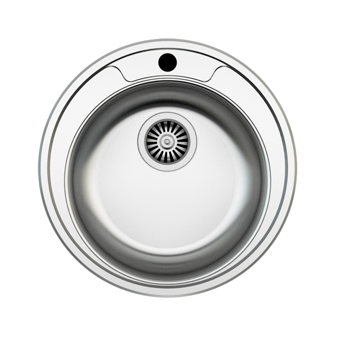 ZLN6300 Paslanmaz Çelik Yuvarlak Lavabo (Kalınlık 0,6mm)