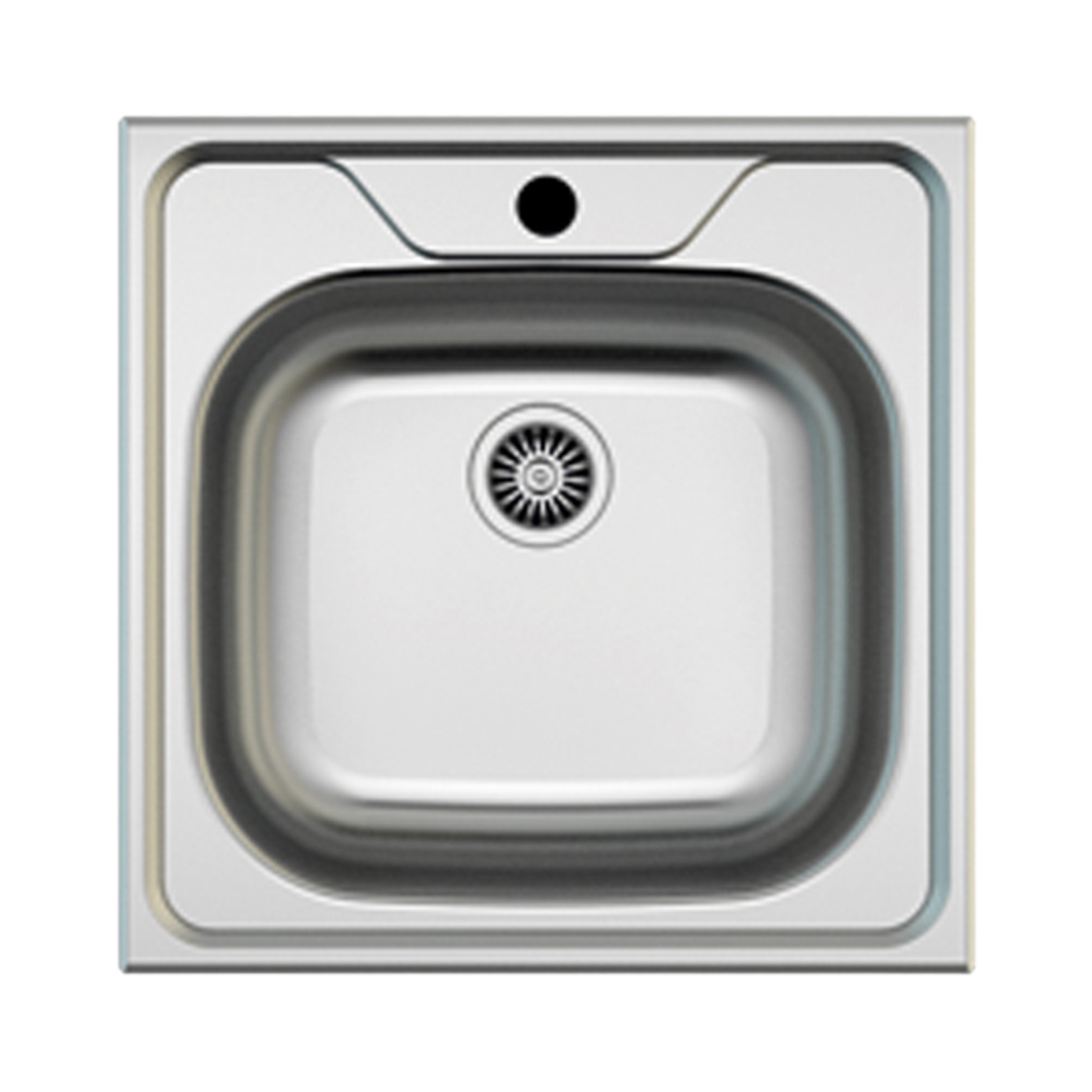 ZLN0155 50x50 Paslanmaz Çelik Eviye (Kalınlık 0,4 mm)