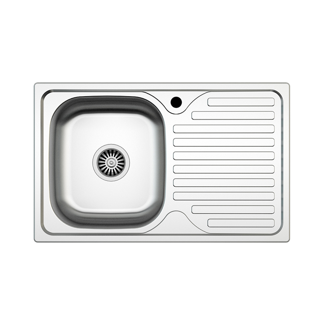 ZLN1862 50x80 Paslanmaz Çelik Eviye (Kalınlık 0,4 mm)