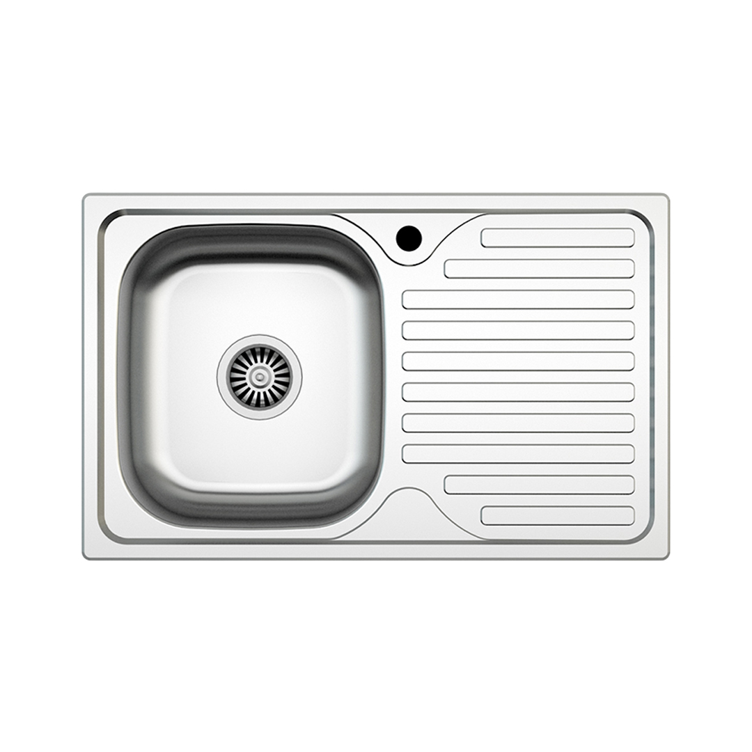 ZLN9195 50x80 Paslanmaz Çelik Eviye (Kalınlık 0,6 mm)