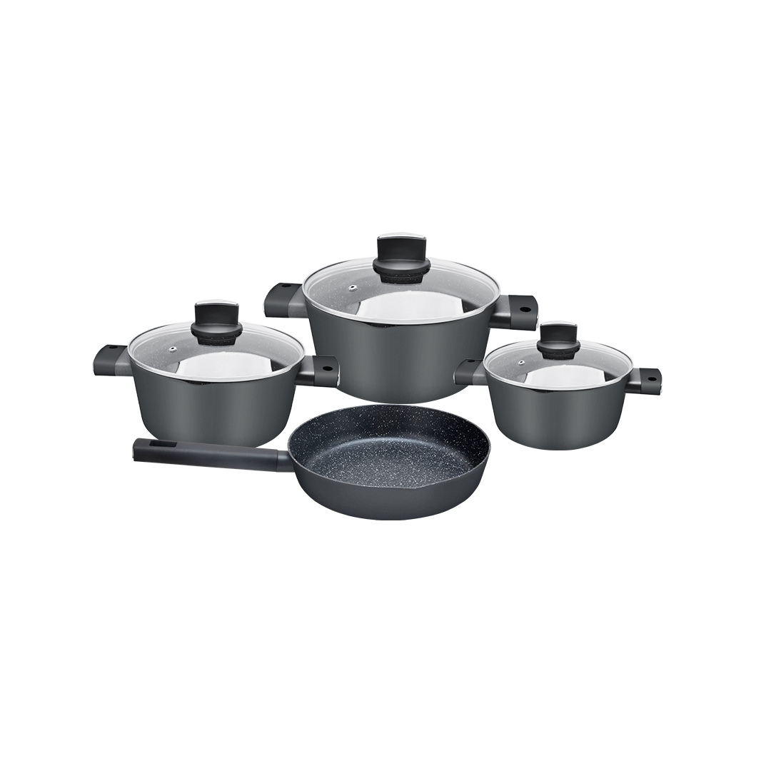 ZLN0959 7 Parçalı Tencere Seti (Spotty Chef) (Extra Kutu)