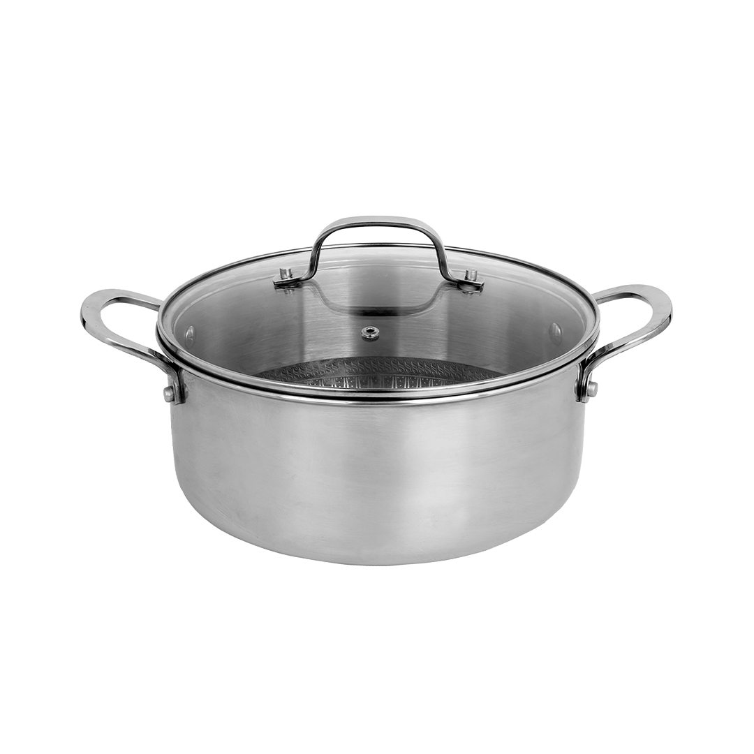 ZLN9648 24cm 3 Katmanlı Tencere (HexaChef)