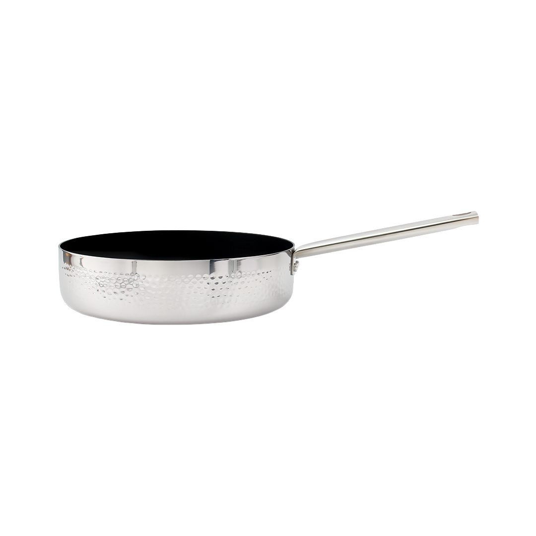 ZLN1337 24cm Paslanmaz Çelik Sos Tavası (Shinny Copper Chef)