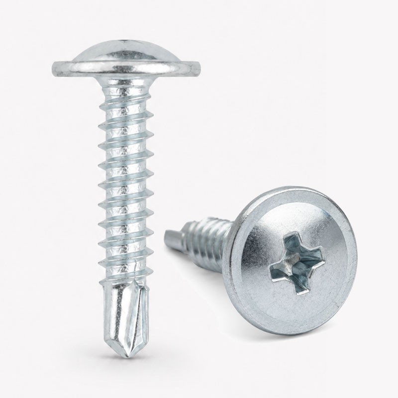 Yıldız Pul Başlı 4,2x19mm (RYSB) Matkap Uçlu Vida Çinko