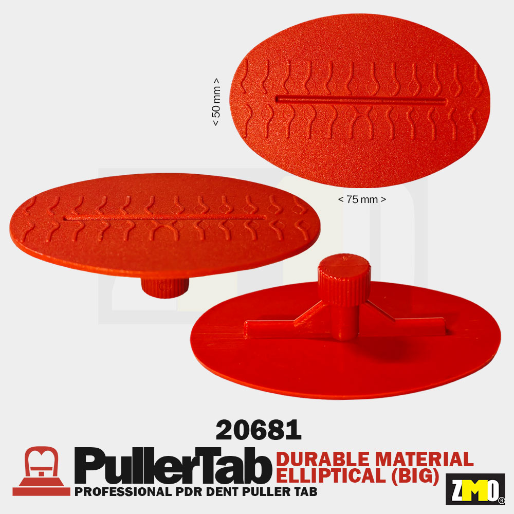 PDR Boyasız Göçük Düzeltme Adaptörü (Öpücük) Kanatlı Elips Büyük 50x75mm