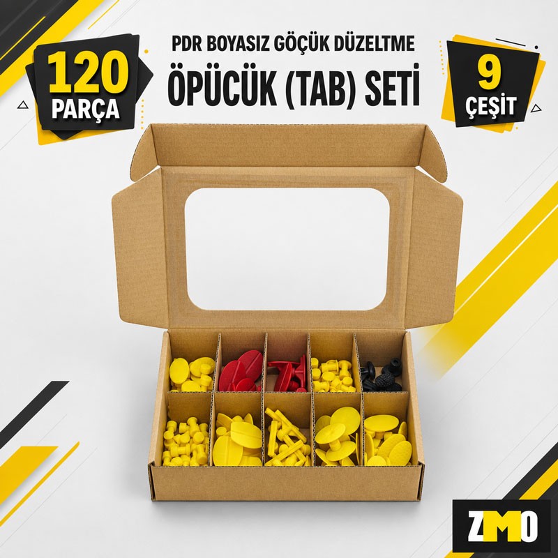 PDR Set 120 Adet Öpücük Set (Karton Organizer Kutuda)