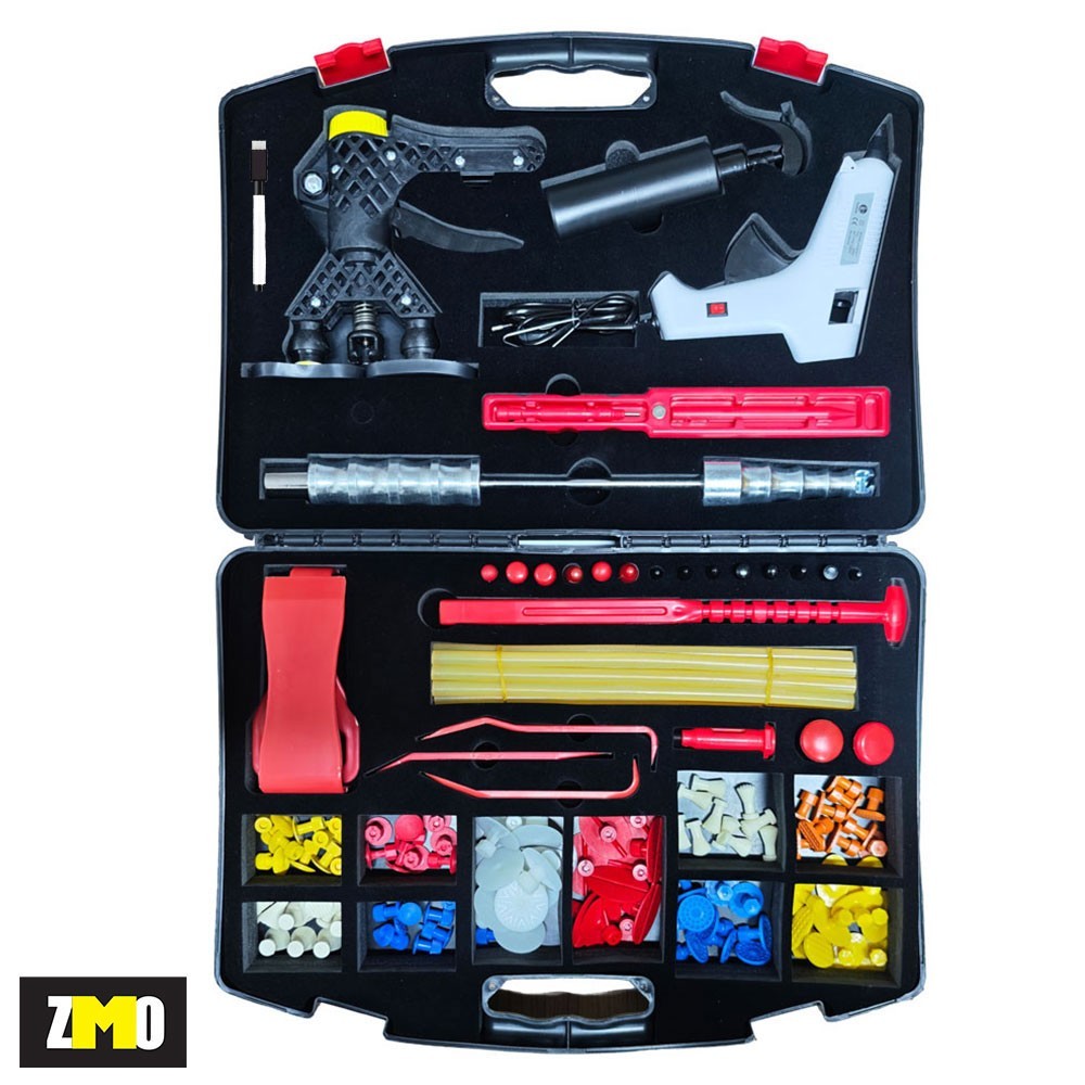 PDR MasterLine Premium Boyasız Göçük Düzeltme Seti Çantalı 140 Parça