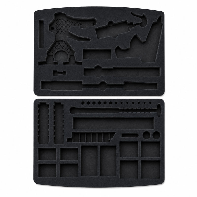 PDR Kırkayak Set Uyumlu Takım Çantası Süngeri 50x30cm 3 Parça (Sünger+Eva+Orta Ped)